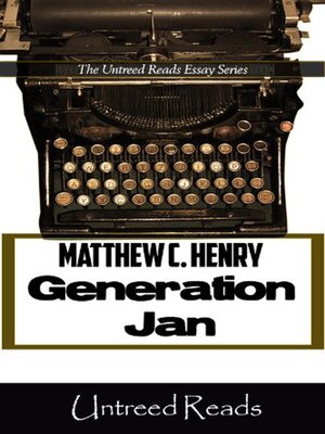 cover image of Generation Jan